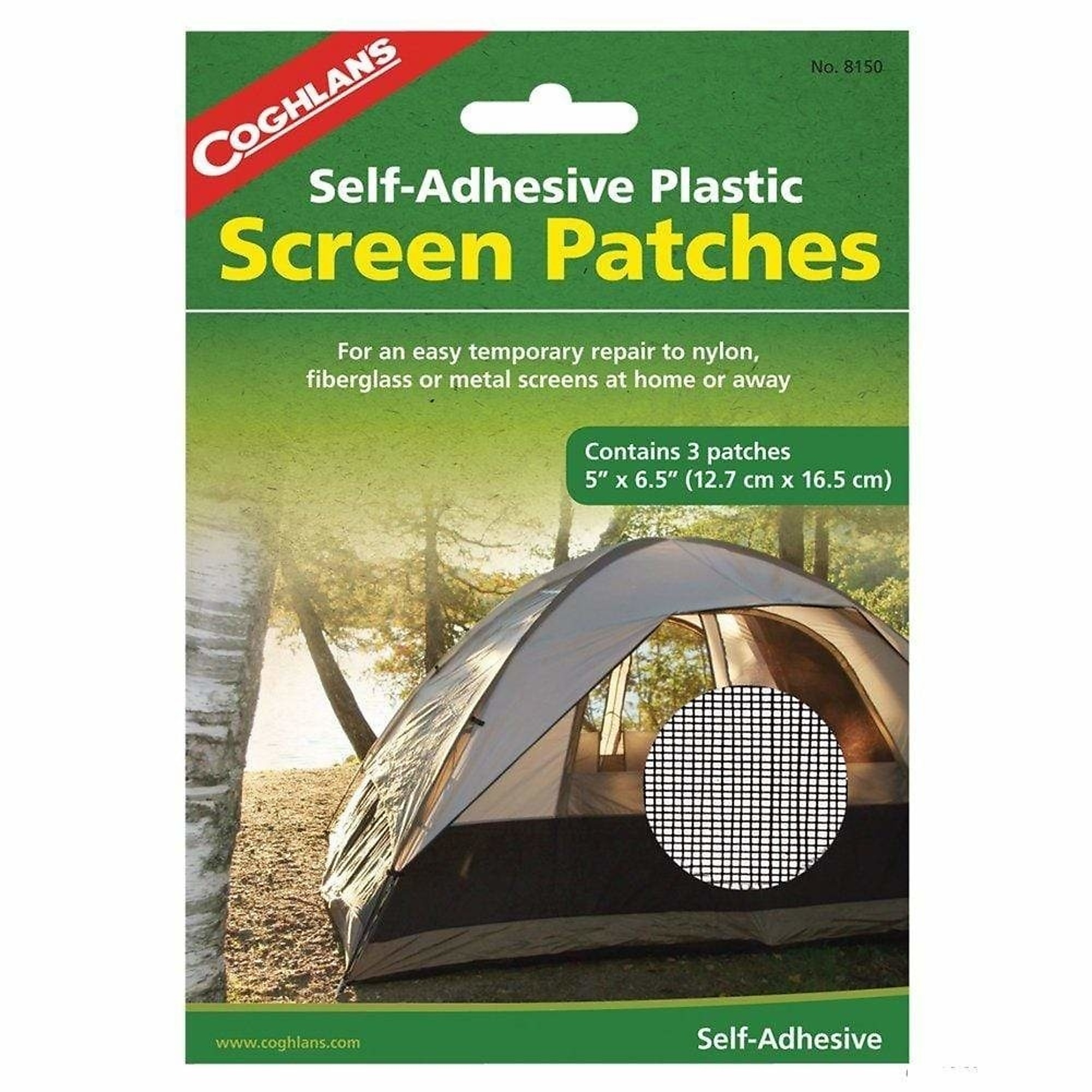 3 Pack Screen Patches 5"x6.5"